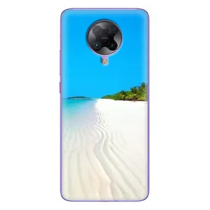Летний Чехол на Xiaomi POCO F2 Pro (Море песок)