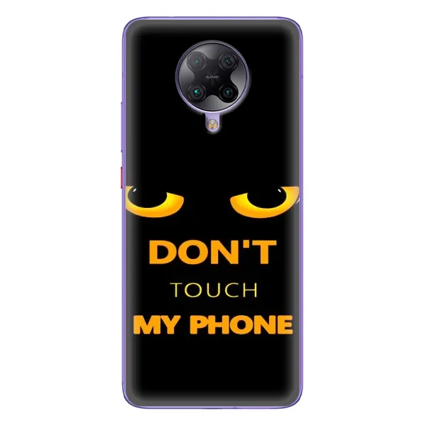 Чехол с рисунком «Не трогай мой телефон» для Xiaomi POCO F2 Pro Чехол с рисунком «Не трогай мой телефон» для Xiaomi POCO F2 Pro