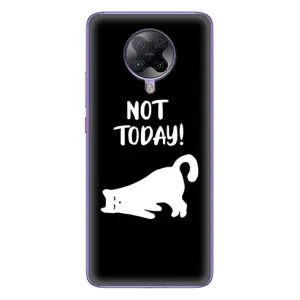 Бампер с изображением Котиков для Поко Ф2 Про (Not Today)