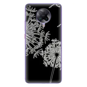 Силиконовый Чехол с одуванчиками на Xiaomi POCO F2 Pro (Одуванчики)