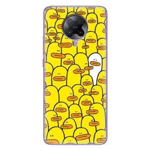 Силиконовый бампер с картинкой животных для Xiaomi POCO F2 Pro (Особенный)