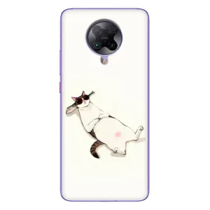 Чехол на тематику: Коты для Xiaomi POCO F2 Pro (Отдых)