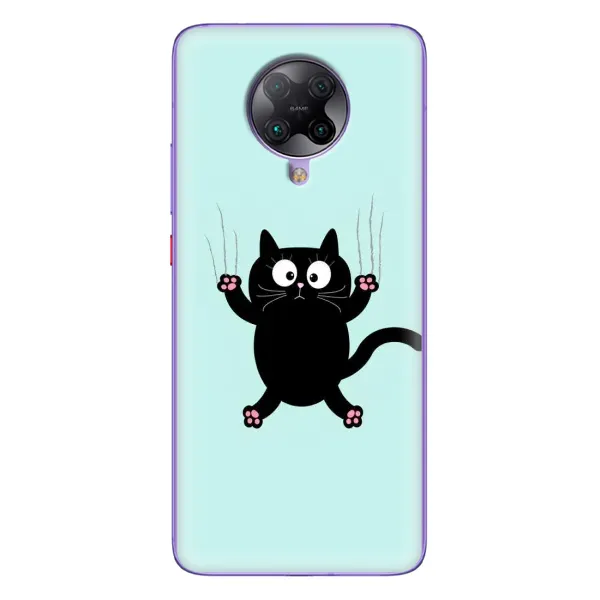 Чехол с рисунком «Падающий кот» для Xiaomi POCO F2 Pro Чехол с рисунком «Падающий кот» для Xiaomi POCO F2 Pro