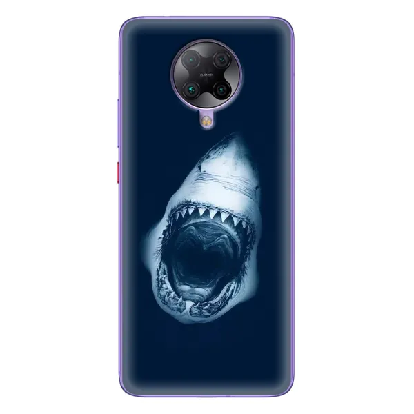 Чехол с рисунком «Пасть Акулы» для Xiaomi POCO F2 Pro Чехол с рисунком «Пасть Акулы» для Xiaomi POCO F2 Pro