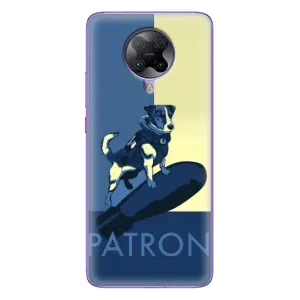 Чехол с принтом Собаки Патрон для Xiaomi POCO F2 Pro (Patron)