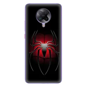 Чехол Супергерой Человека Паука на Xiaomi POCO F2 Pro (Паук)