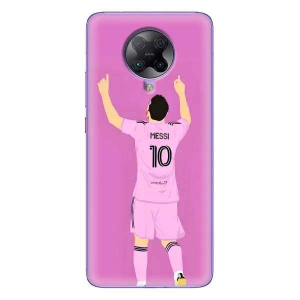 Чехол с рисунком «Празднование Месси» для Xiaomi POCO F2 Pro Чехол с рисунком «Празднование Месси» для Xiaomi POCO F2 Pro