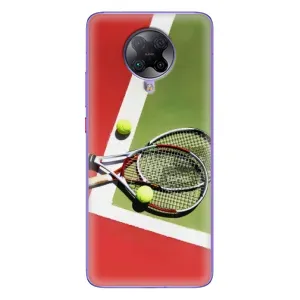 Чехлы с принтом Спортивная тематика для Xiaomi POCO F2 Pro (Ракетки теннис)