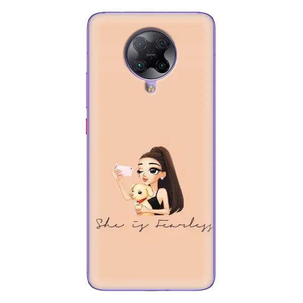 Чехол с рисунком «С собакой» для Xiaomi POCO F2 Pro