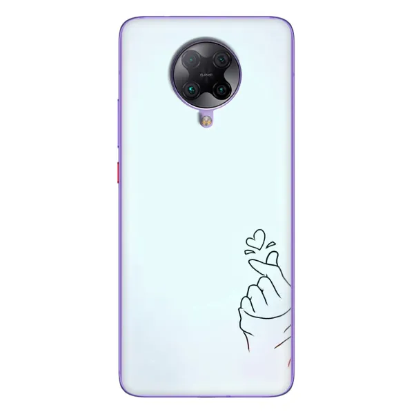 Чехол с рисунком «Сердце на голубом» для Xiaomi POCO F2 Pro Чехол с рисунком «Сердце на голубом» для Xiaomi POCO F2 Pro