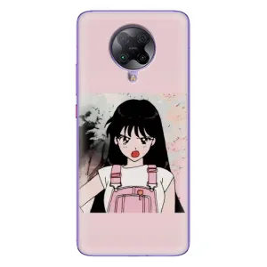 Чехол с персонажами АНИМЕ на Xiaomi POCO F2 Pro (Сейлор Марс)