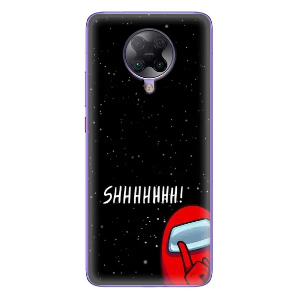 Чехол с рисунком «SHHHHH» для Xiaomi POCO F2 Pro Чехол с рисунком «SHHHHH» для Xiaomi POCO F2 Pro