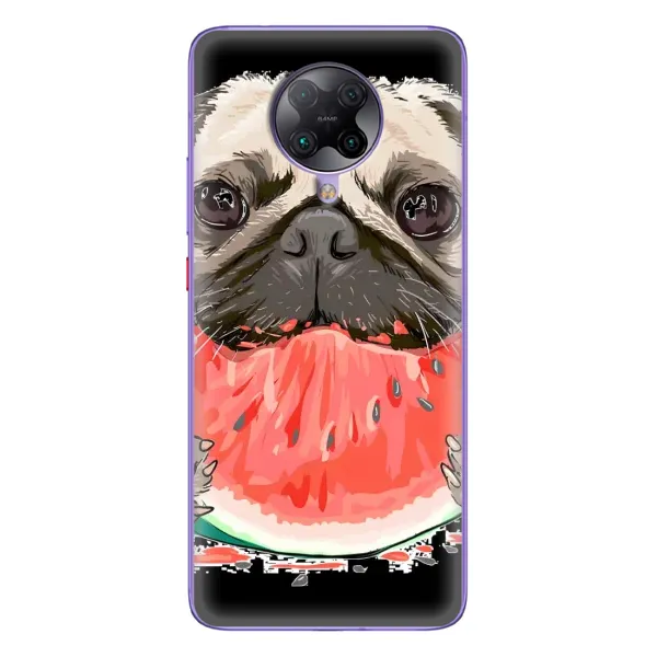 Чехол с рисунком «Смешной Мопс» для Xiaomi POCO F2 Pro Чехол с рисунком «Смешной Мопс» для Xiaomi POCO F2 Pro