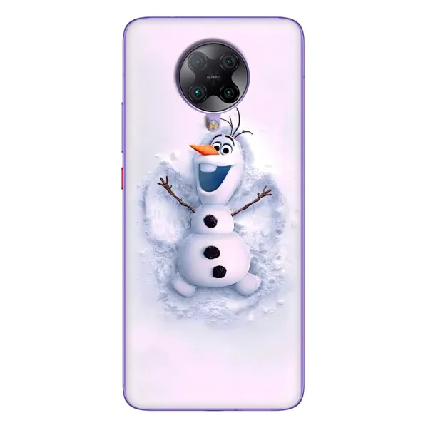 Чехол с рисунком «Снеговик Олов» для Xiaomi POCO F2 Pro Чехол с рисунком «Снеговик Олов» для Xiaomi POCO F2 Pro