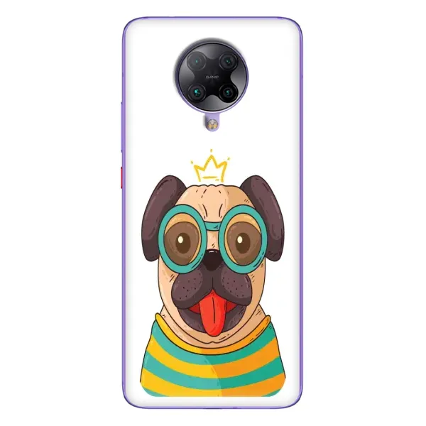 Чехол с рисунком «Собака Король» для Xiaomi POCO F2 Pro Чехол с рисунком «Собака Король» для Xiaomi POCO F2 Pro