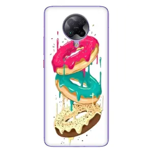 Чехол с изображением вкусной еды для Xiaomi POCO F2 Pro (Сочные пончики)