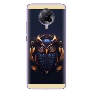 Чехлы с принтом СОВЫ для Xiaomi POCO F2 Pro (Стильная Сова)