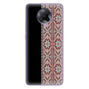 Силиконовый Чехол на Xiaomi POCO F2 Pro с картинкой Вышиванки (Стильная вишиванка)