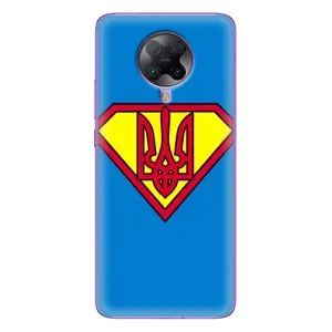 Чехол с картинкой (Патриотический ГЕРБ) на Xiaomi POCO F2 Pro (Super - Герб)