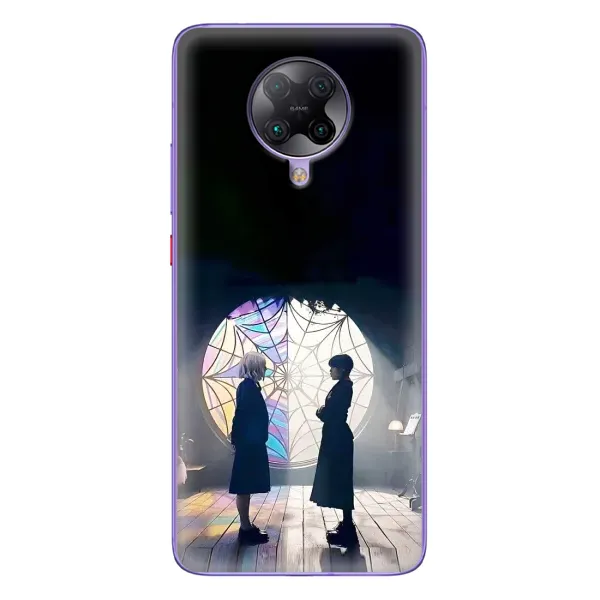 Чехол с рисунком «Уэнсдей и Энди» для Xiaomi POCO F2 Pro Чехол с рисунком «Уэнсдей и Энди» для Xiaomi POCO F2 Pro