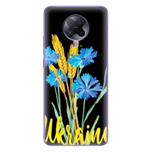 Чехол на Xiaomi POCO F2 Pro Украинский дизайн (Ukraine в цветочках)