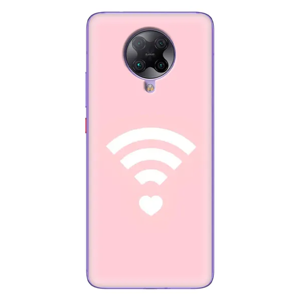 Чехол с рисунком «WiFi Love» для Xiaomi POCO F2 Pro Чехол с рисунком «WiFi Love» для Xiaomi POCO F2 Pro