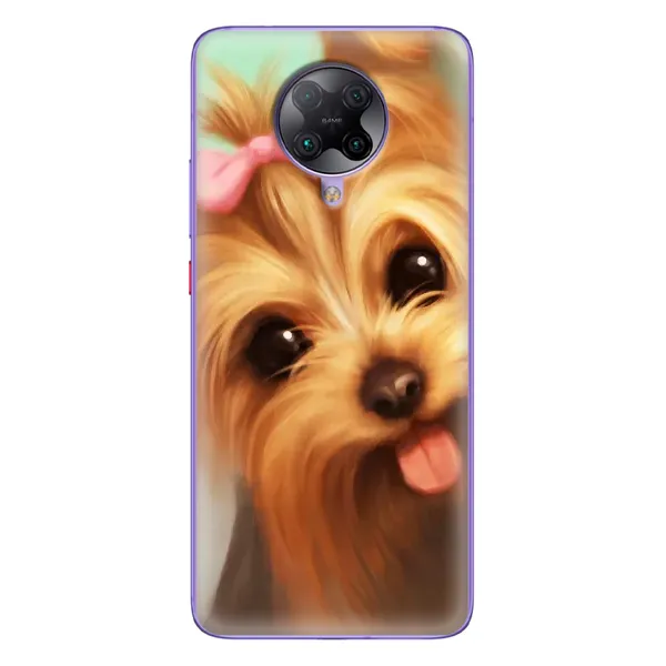 Чехол с рисунком «Йоршенский терьер» для Xiaomi POCO F2 Pro Чехол с рисунком «Йоршенский терьер» для Xiaomi POCO F2 Pro