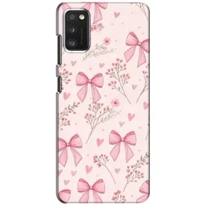Чехол банты для Xiaomi POCO M3 (Банты с цветами)
