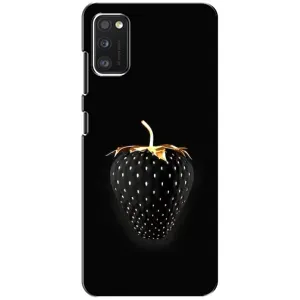Чехол с изображением вкусной еды для Xiaomi POCO M3 (Чёрная клубника)