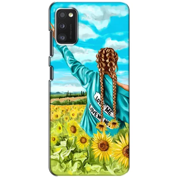 Чехол с рисунком «Девушка на поле» для Xiaomi POCO M3