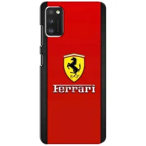 Силіконовий бампер з картинкою машини на Xiaomi POCO M3 (Ferrari Logo)