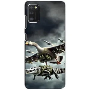 Чехол с мемами тралалело тралала для Xiaomi POCO M3 (Гусини и крокодило)