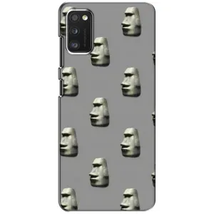 Бампер с принтом Мемы для Xiaomi POCO M3 (Каменное лицо)