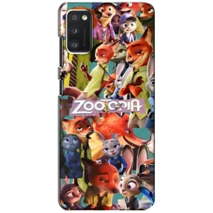 Силіконовий чохол з принтом Зоотрополіс для Xiaomi POCO M3 (Колаж героїв)