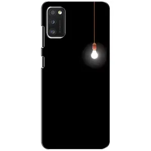 Чохол з картинками на чорному фоні для Xiaomi POCO M3 (Лампочка)