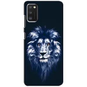 Чохол з картинкою на Xiaomi POCO M3 (Лев – синій)
