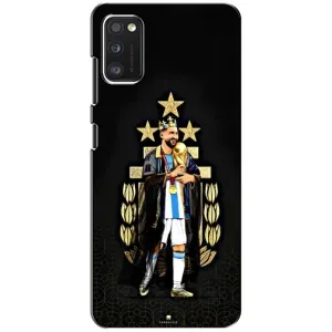 Чехлы Лео Месси Аргентина для Xiaomi POCO M3 (Месси король)