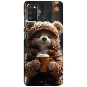 Друкований чохол 'Звірята з кавою' для Xiaomi POCO M3 (Ведмедик з кавою)