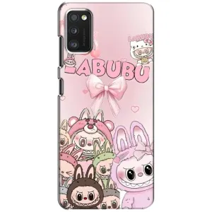 Чехол с принтом Лабубу для Xiaomi POCO M3 (Монстры Лабубу)