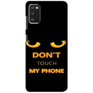 Чехол с Прикольным принтом на Xiaomi POCO M3 (Не трогай мой телефон)