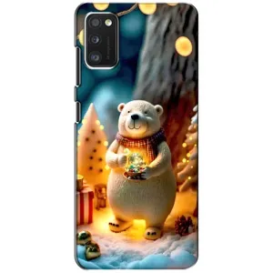 Чохли на Новий Рік Xiaomi POCO M3 (Новорічний ведмедик)