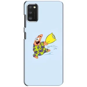 Чехлы с Патриком на Xiaomi POCO M3 (Патрик с подушкой)