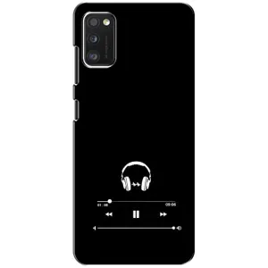 Чохол з картинками на чорному фоні для Xiaomi POCO M3 (Плеєр)