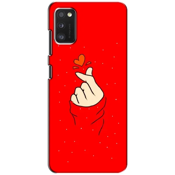 Чехол с рисунком «Сердце на красном» для Xiaomi POCO M3