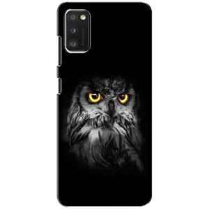 Чохли з принтом СОВИ для Xiaomi POCO M3 (Сова на чорному)