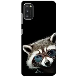 Силіконовий Чохол з Энотами на Xiaomi POCO M3 (Стильний Єнот)