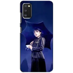 Чохол з картинкою Венсдей на Xiaomi POCO M3 (Венсдей з парасолькою)