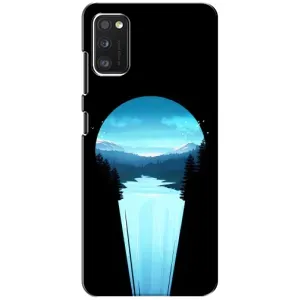 Летний Чехол на Xiaomi POCO M3 (Синий Водопад)