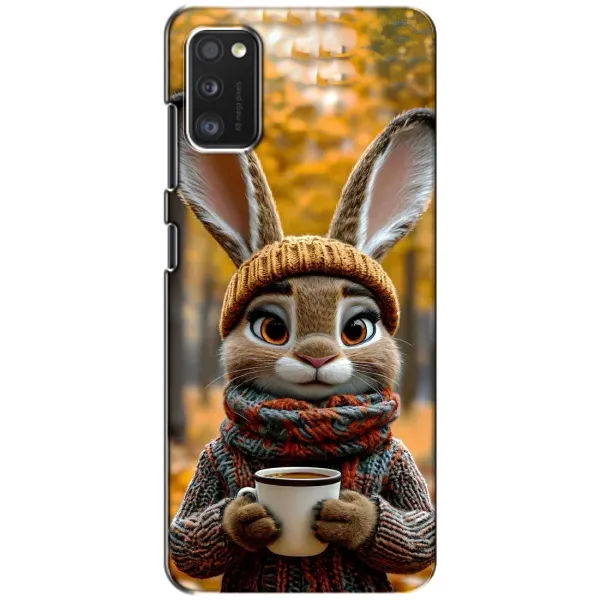 Чехол с рисунком «Зайчик с кофе» для Xiaomi POCO M3 Чехол с рисунком «Зайчик с кофе» для Xiaomi POCO M3