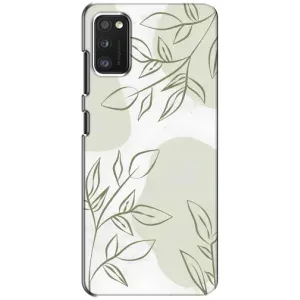 Чохол квітковий дизайн для Xiaomi POCO M3 (Зелений дизайн)